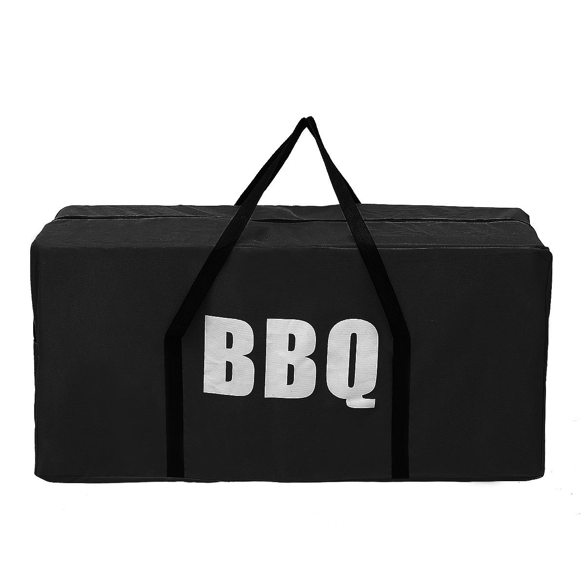 Outdoor tragbare BBQ Grill Tasche Oxford Camping Picknick Kochherd Tragetasche