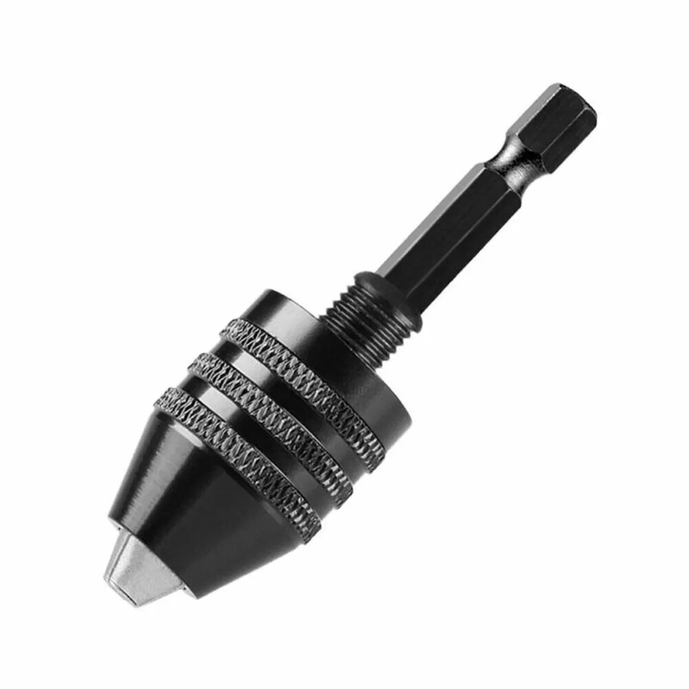 

1PC Mini Drill Keyless Screwdriver Impact Driver Adaptor Electric Micro Motor Clamp Chuck Fixture Hex Shank Drill Bits A
