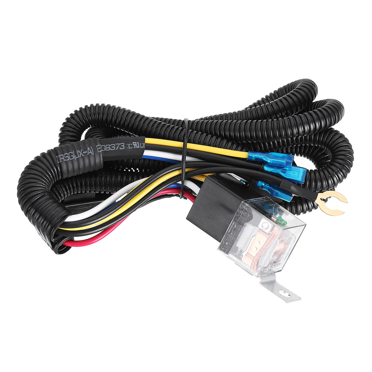12/24V 100CM Horn Wiring Harness Relay Kit Double Speaker Harness For Car Truck