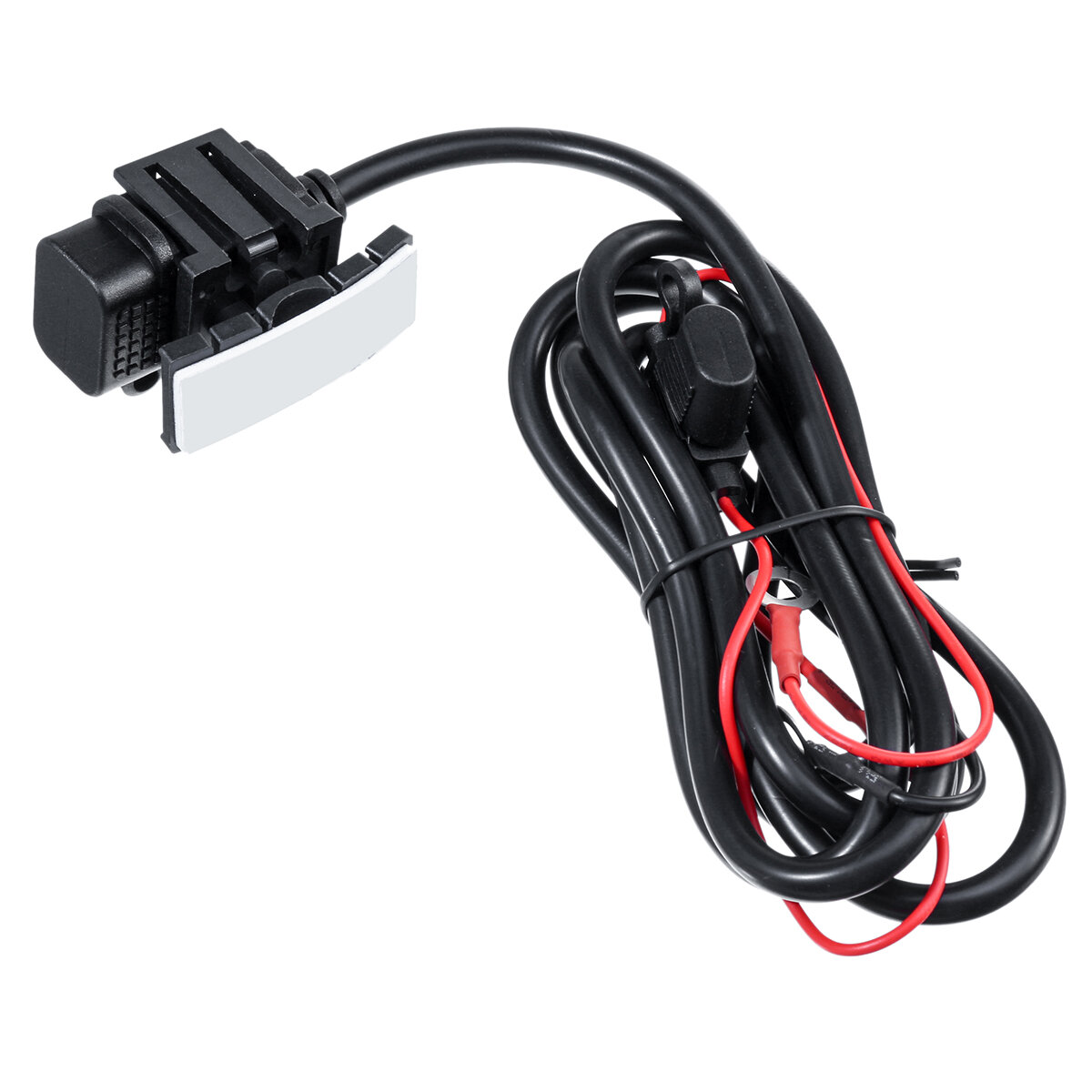 

12V 24V 2.1A Зарядное устройство USB Power Разъем Адаптер розетки Водонепроницаемы с предохранителем 10A Для ATV мотоцик