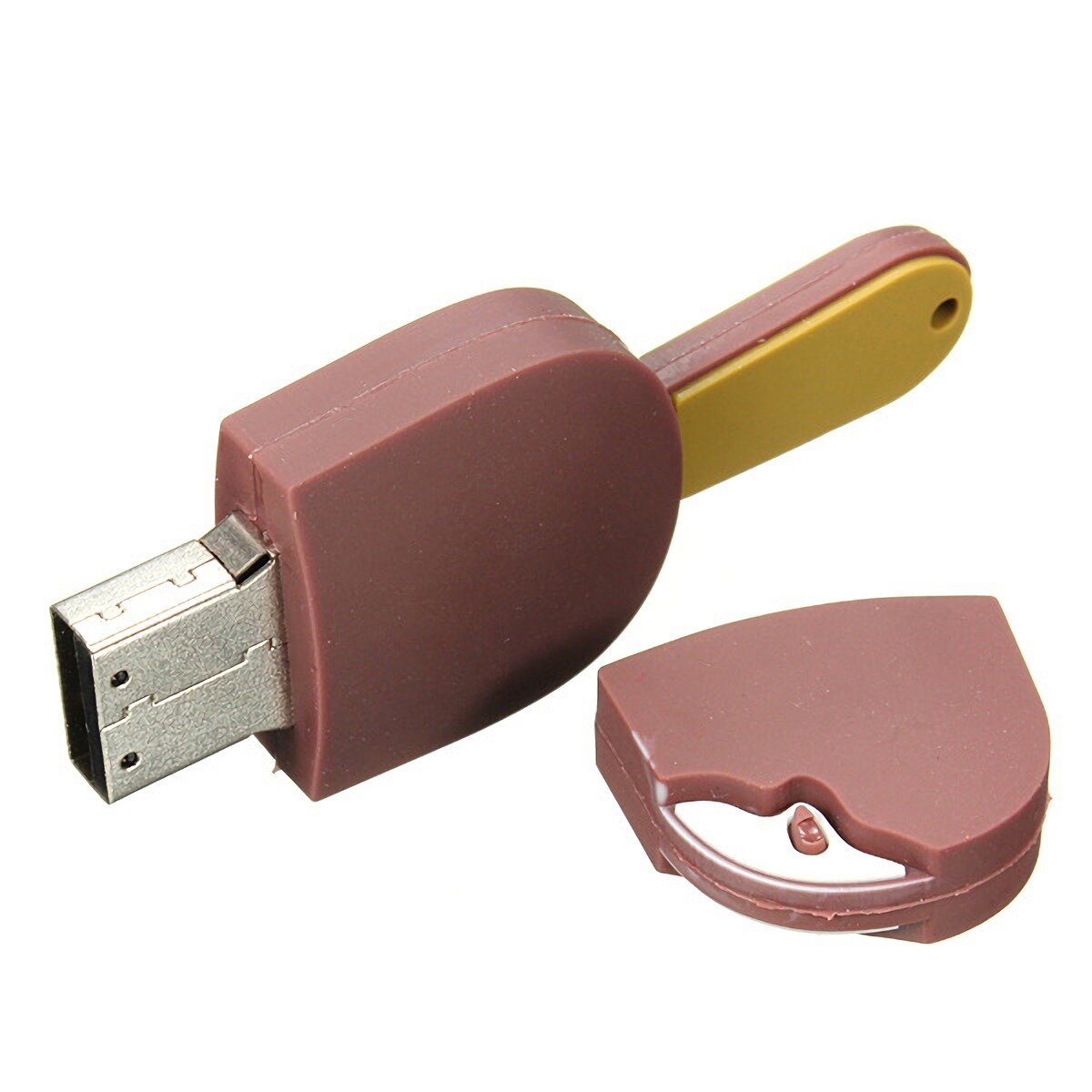 16GB USB2.0チョコレートアイスクリームモデルフラッシュドライブメモリUディスク
