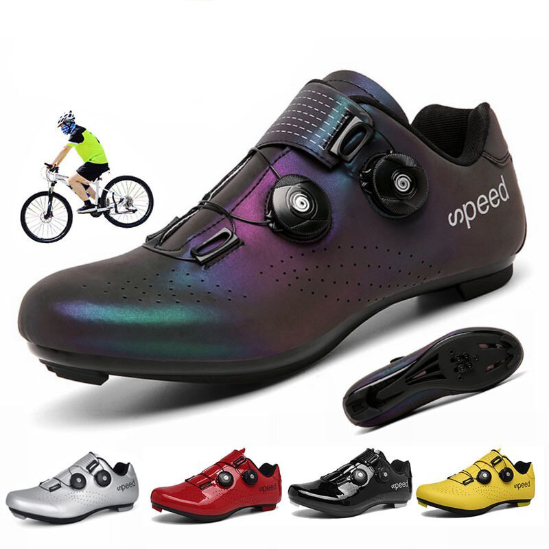 Sportowe buty rowerowe Samoblokujące buty szosowe Oddychające Soft Kobiety Mężczyźni Trampki rowerowe