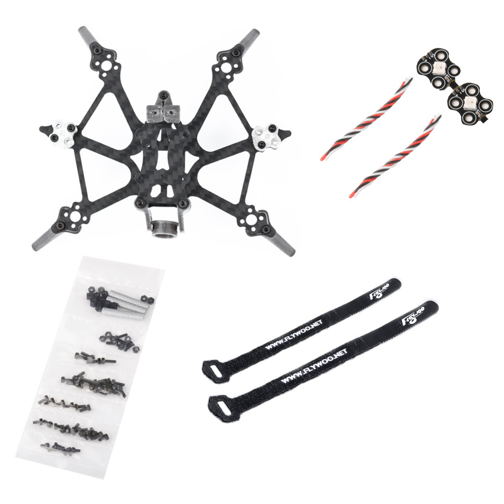 Flywoo Venom H20 Frame Kit Analog/ Vista HD w/Spider Web Propeller Guards for FPV Racing RC Drone