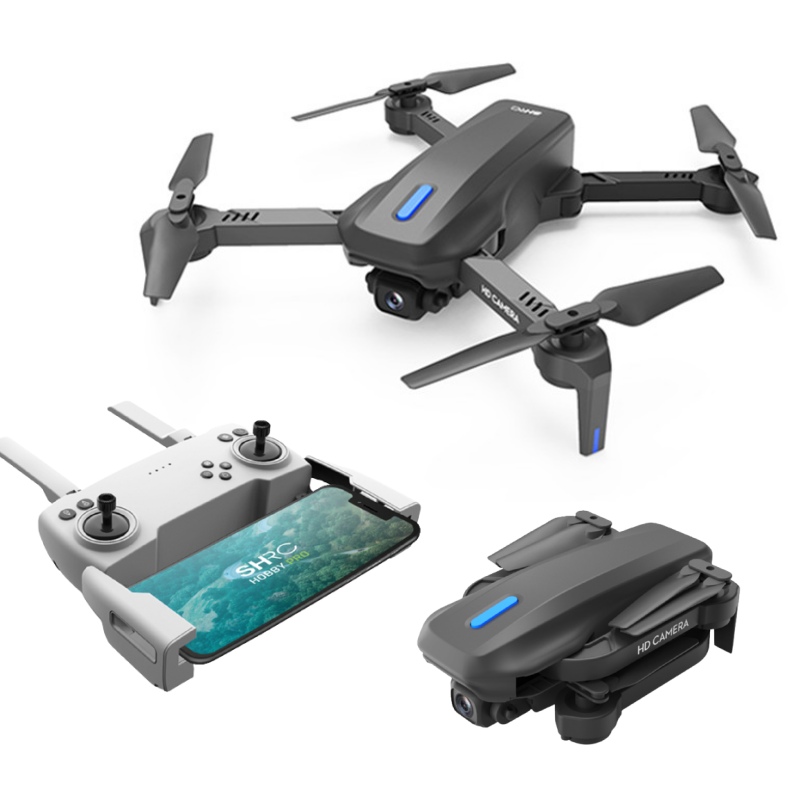 

HR H14 5G WIFI FPV GPS with 4k Dual Camera Optical Flow Positioning Foldable RC Drone Quadcopter RTF