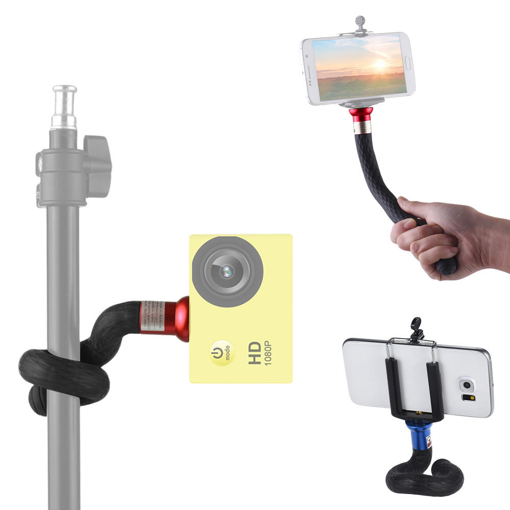 Bakeey xible Statief Monopod Telefoon Camera Selfie Stick voor iPhone X 8 7s plus voor GoPro Hero 6/