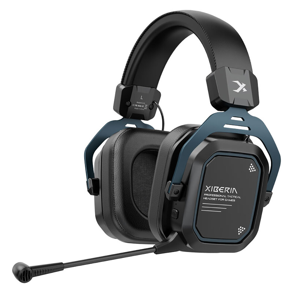 XIBERIA S11G draadloze gaming-headset 5.8GHz surround sound voor pc, PS5/4 anti-interferentie ruison