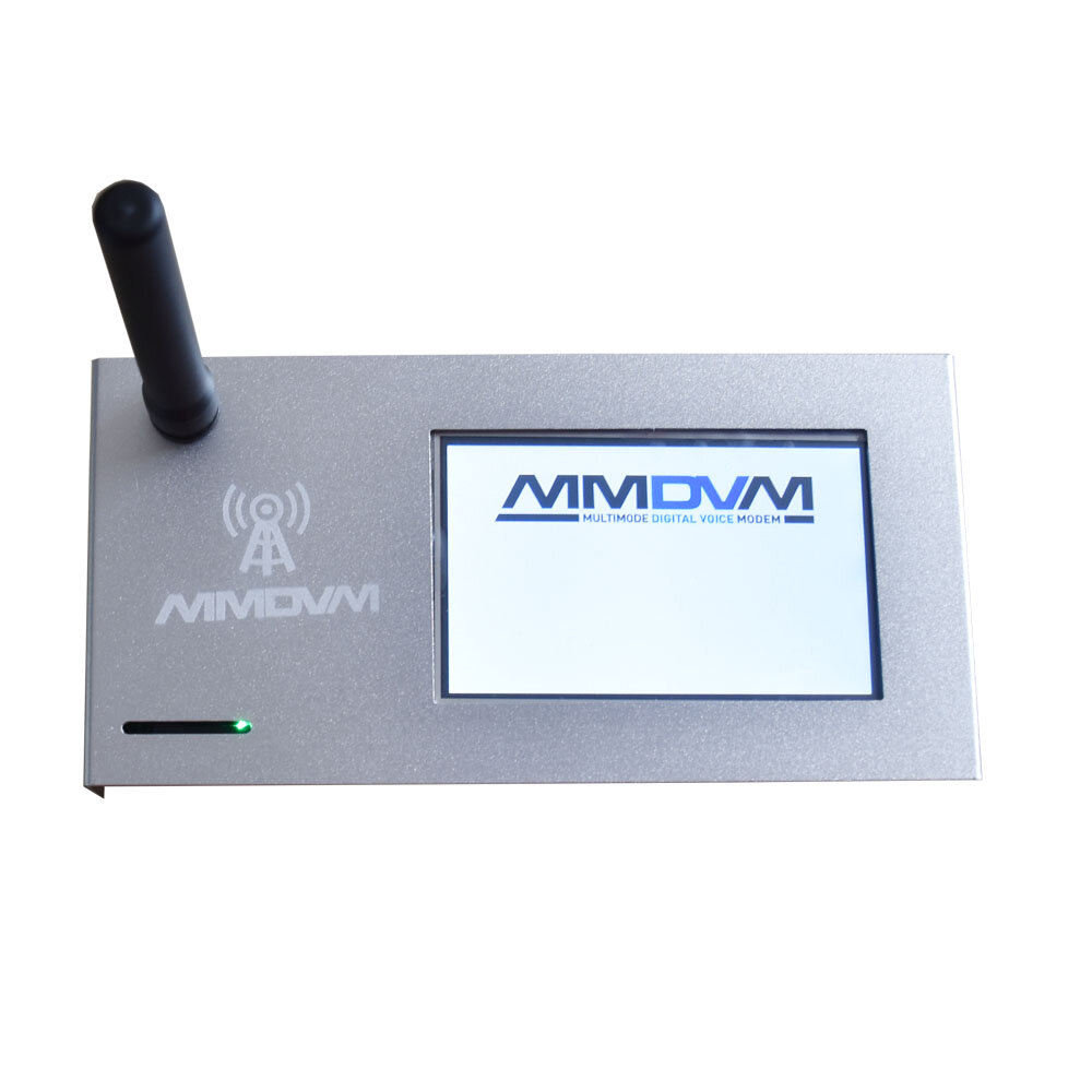 Gemonteerd MMDVM-hotspot + 3,2 inch LCD-scherm + antenne + 16G SD-kaart + aluminium behuizing Onders