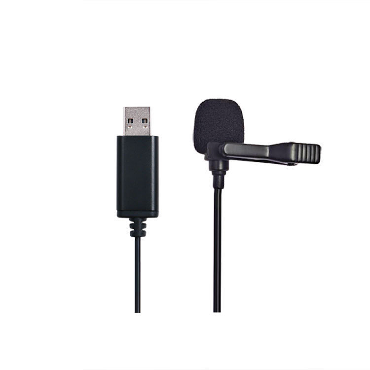 

Elebest USB2.0 Lavalier USB Microphone Omnidirectional Pointing Condenser Microphone for Computer Game Anchor Live K Son