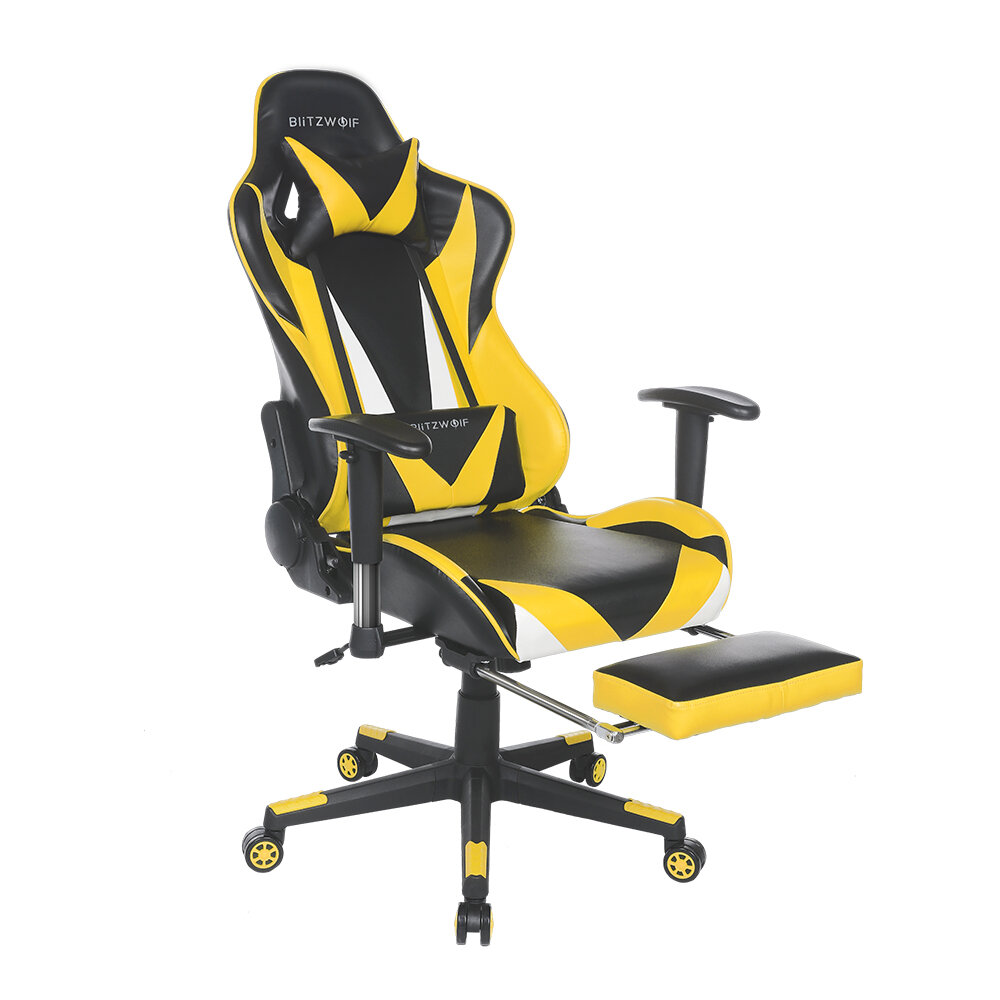 Στα €100.60 από αποθήκη Πολωνίας | BlitzWolf BW GC2 Updated Version Gaming Chair Ergonomic Design 180Reclining Adjustable Armrest Footrest Widen Backrest Home Office