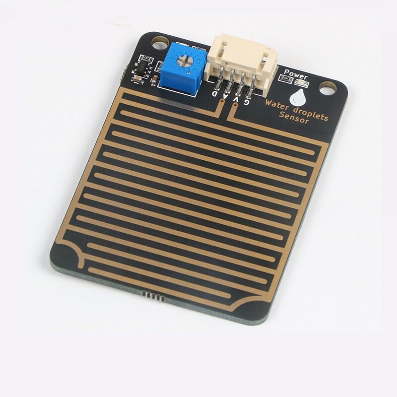Emakefun? DC5V Raindrop Sensor Module with 4PIN Anti-reverse Connector Compatible for Lego Jack Fixi