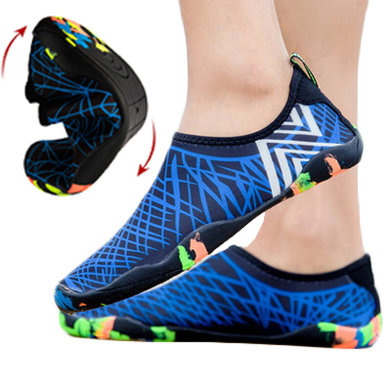 Unisex Αντιολισθητικά Παπούτσια Παραλίας Κολύμβηση Θαλάσσιο Sport Barefoot Men Sneaker Quick-Drying Aqua Shoes Παπούτσια για καταδύσεις