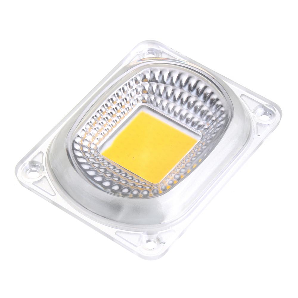 

3шт высокой мощности 50 Вт теплый белый LED УДАРА Световой чип с Объектив для DIY прожектор AC220V