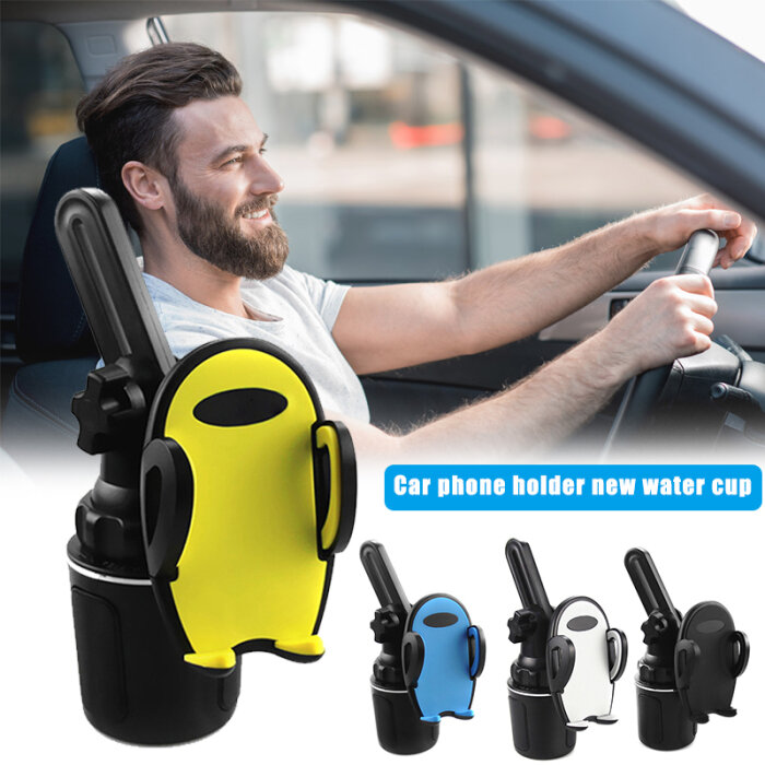 

Bakeey Universal 360° Rotation Telescopic Car Phone Cup Mount Holder for iPhone 12 Poco X3 NFC