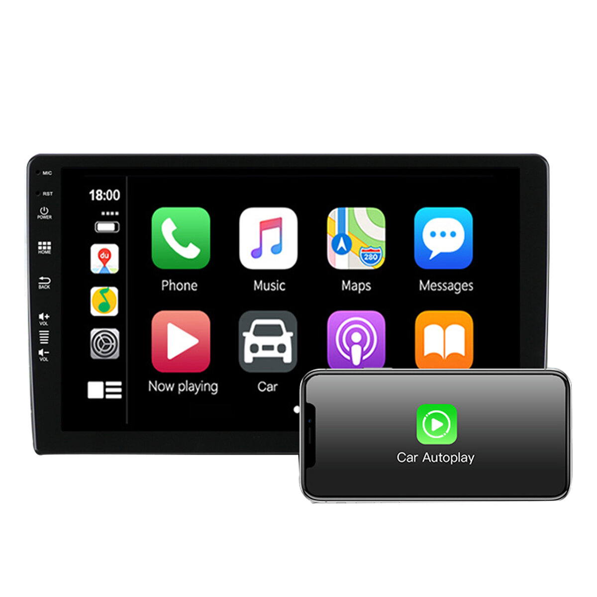 

YUEHOO YH-D04 9 inch 2Din 360° Camera Android 12.0 Car Stereo Radio MP5 Player 2.5D IPS Screen 8 Core GPS DSP WIFI BT5.0