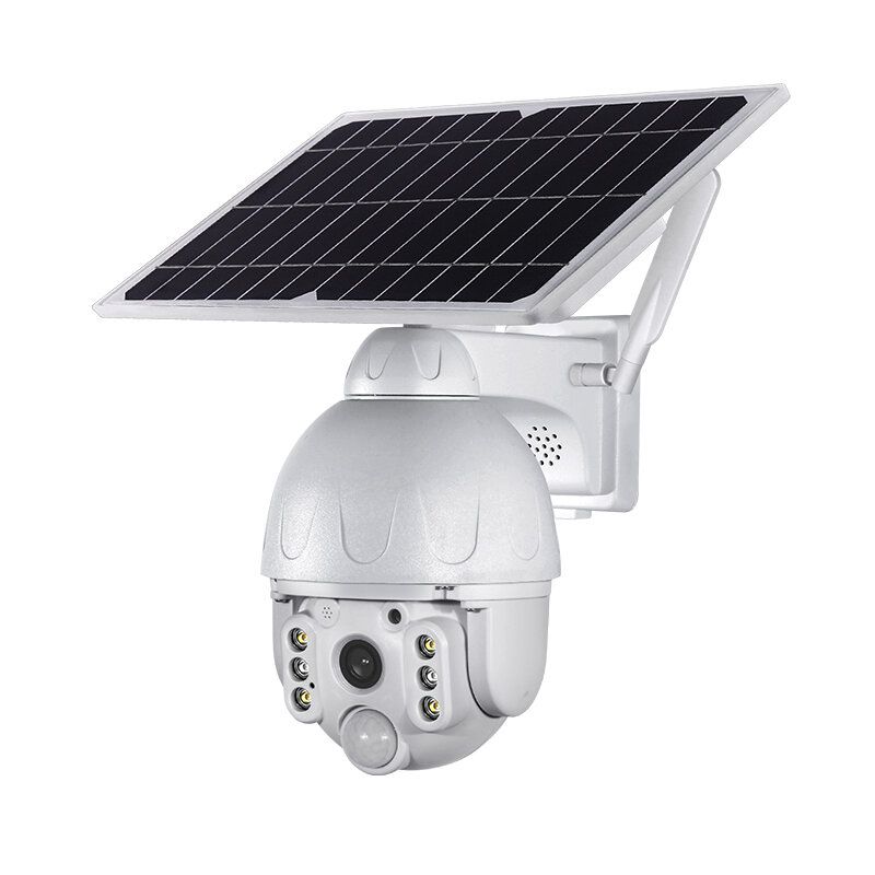 

SECTEC 4G European Version Solar Camera Outdoor 1080P HD Cam Intelligent PIR Human Detection Two-way Audio Color Night V