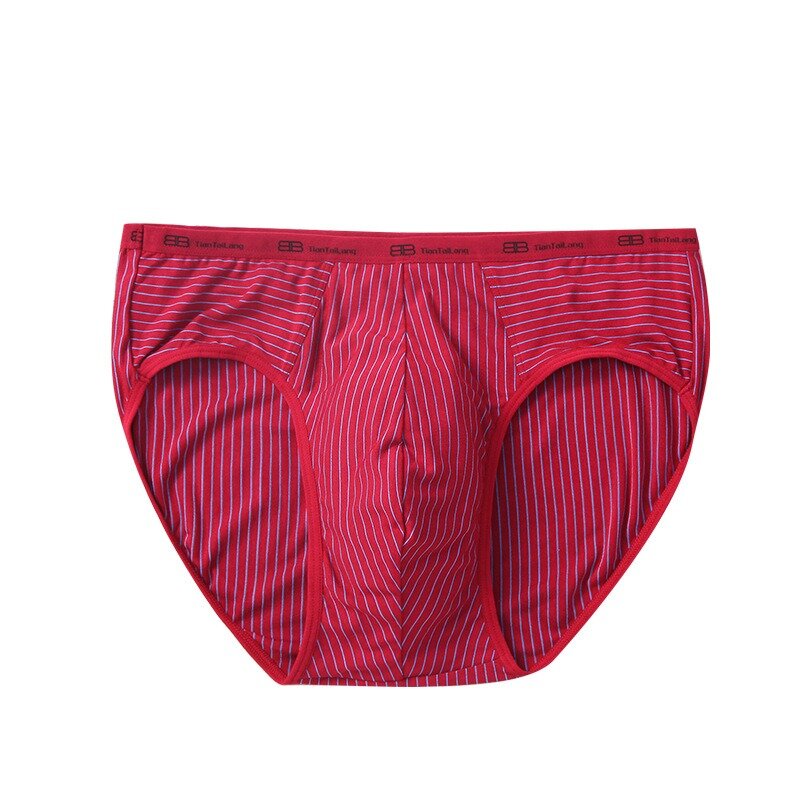 Mens fashion striped modal low waist brief undrewear Sale - Banggood.com