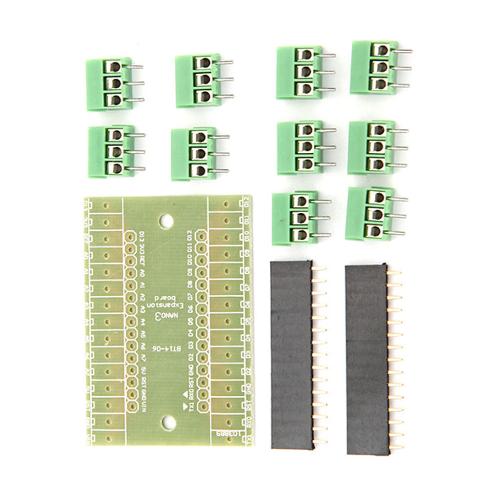 

30pcs DIY NANO IO Shield V1.O Expansion Board Geekcreit for Arduino - products that work with official Arduino boards