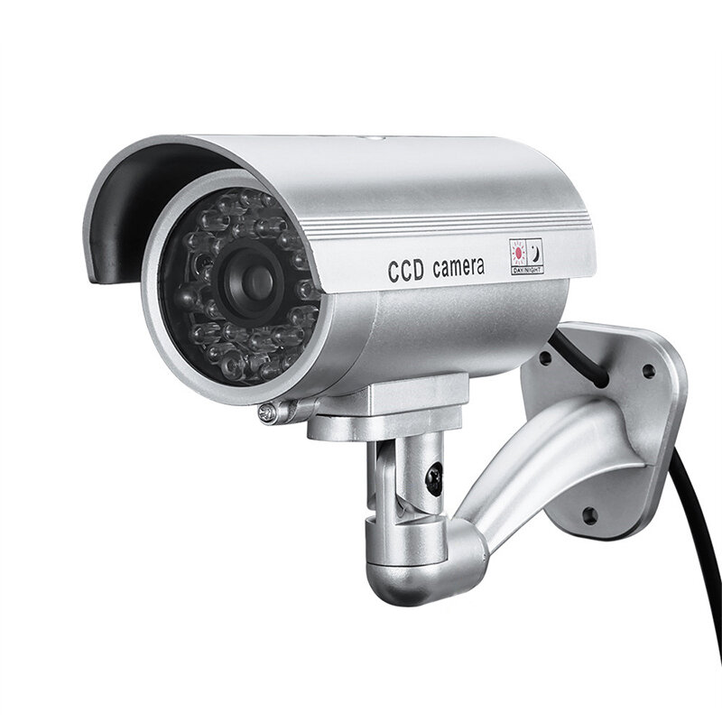 

Безопасность камера CCTV CCD На открытом воздухе CCTV Bakeey фиктивная наблюдение камера имитации Водонепроницаемы с кра