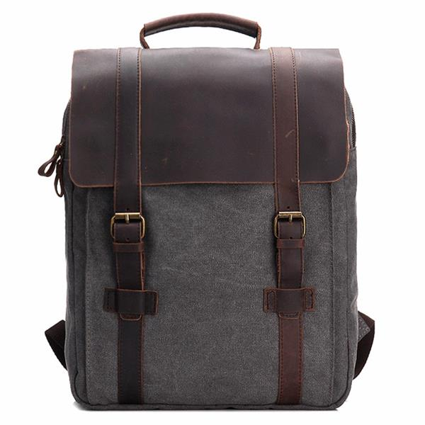 Vintage Canvas 15 inch Laptop Bag Backpack Men Women - Come in my bag