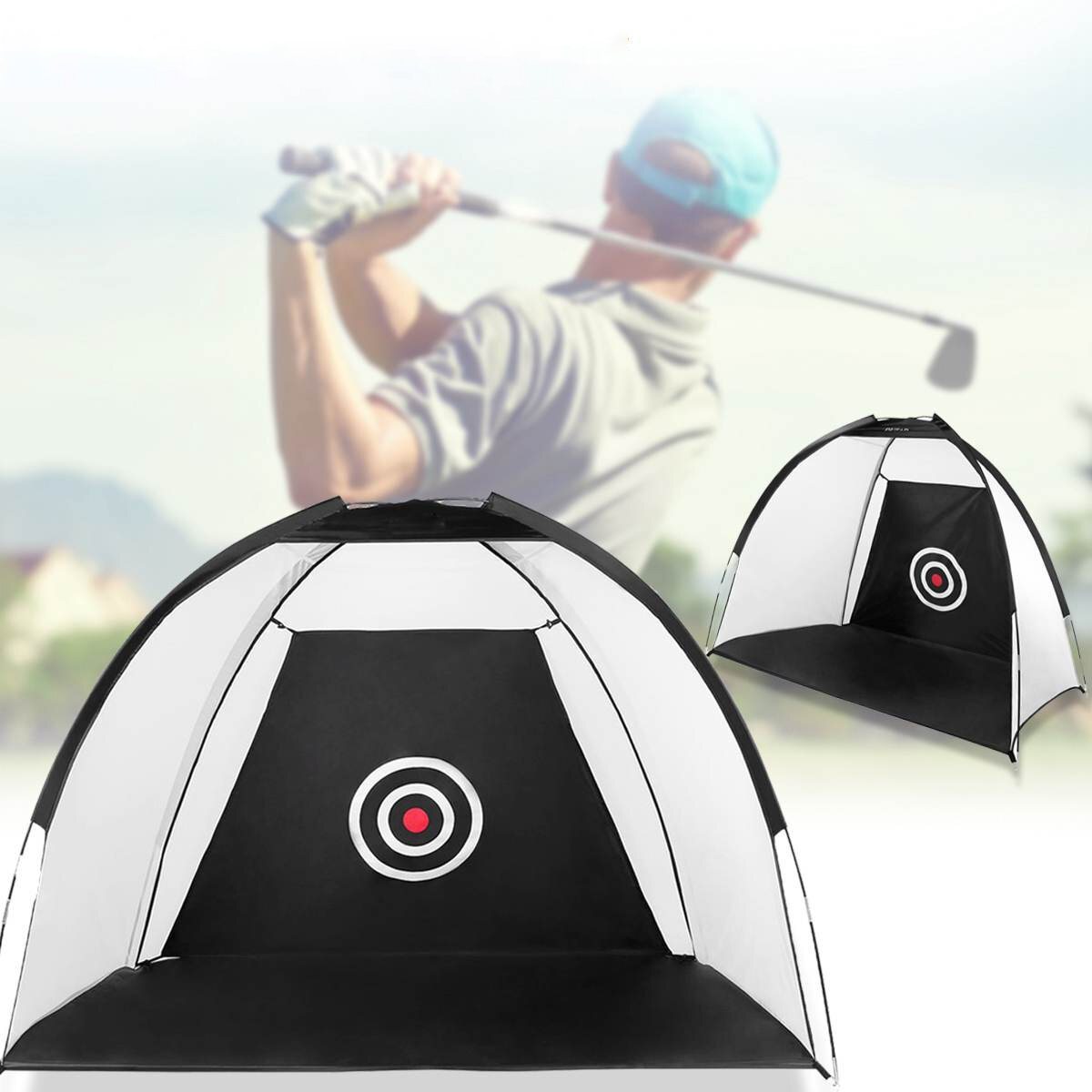1m Folding Golf Training Net Golf Practice Net Aiming Target Golf Accessories