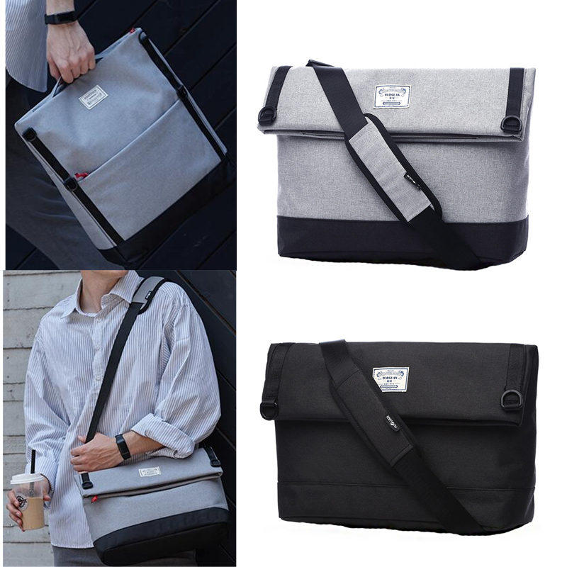 Bolsa mensajera impermeable de 15 pulgadas para negocios, bolso para laptop, bolso de hombro, bolso cruzado de viaje
