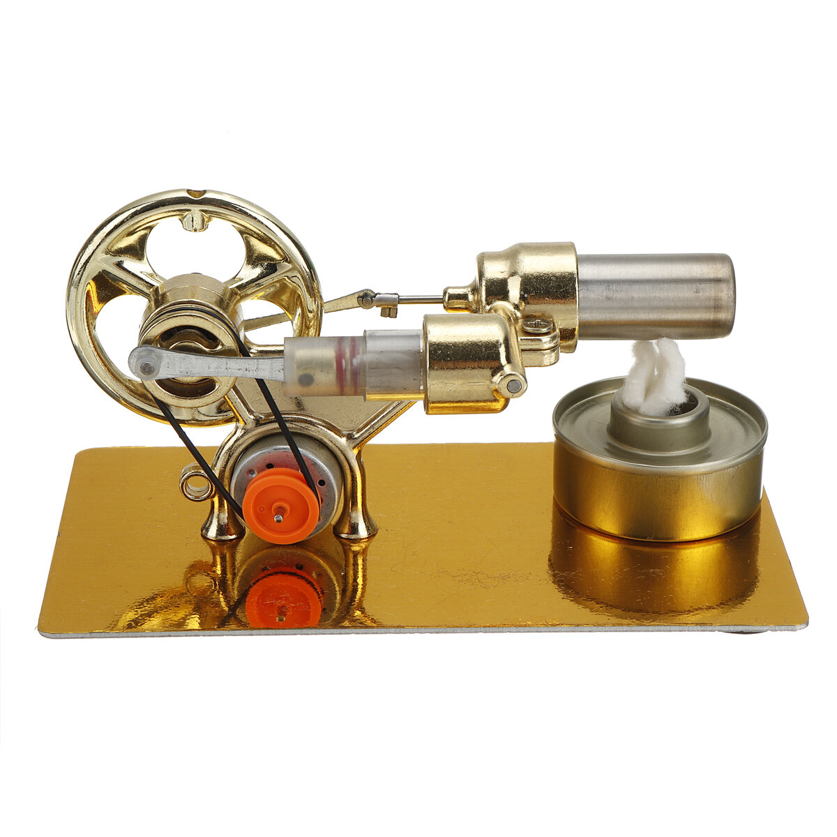 1PC 16 x 8.5 x 11 cm Physical Science DIY Kits Stirling Engine Model met onderdelen