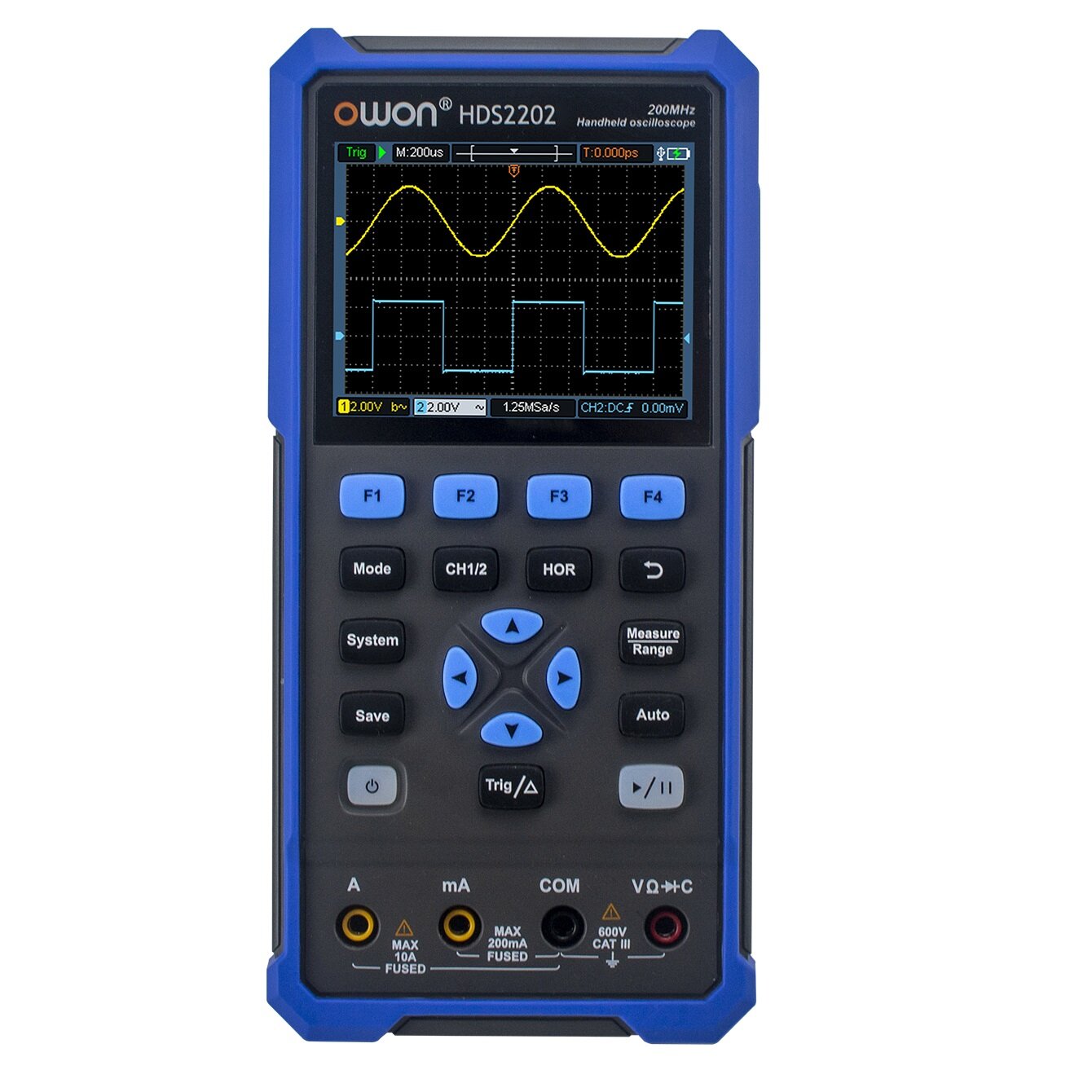 OWON 2CH Handheld Oscilloscope 200MHz za $219.99 / ~918zł
