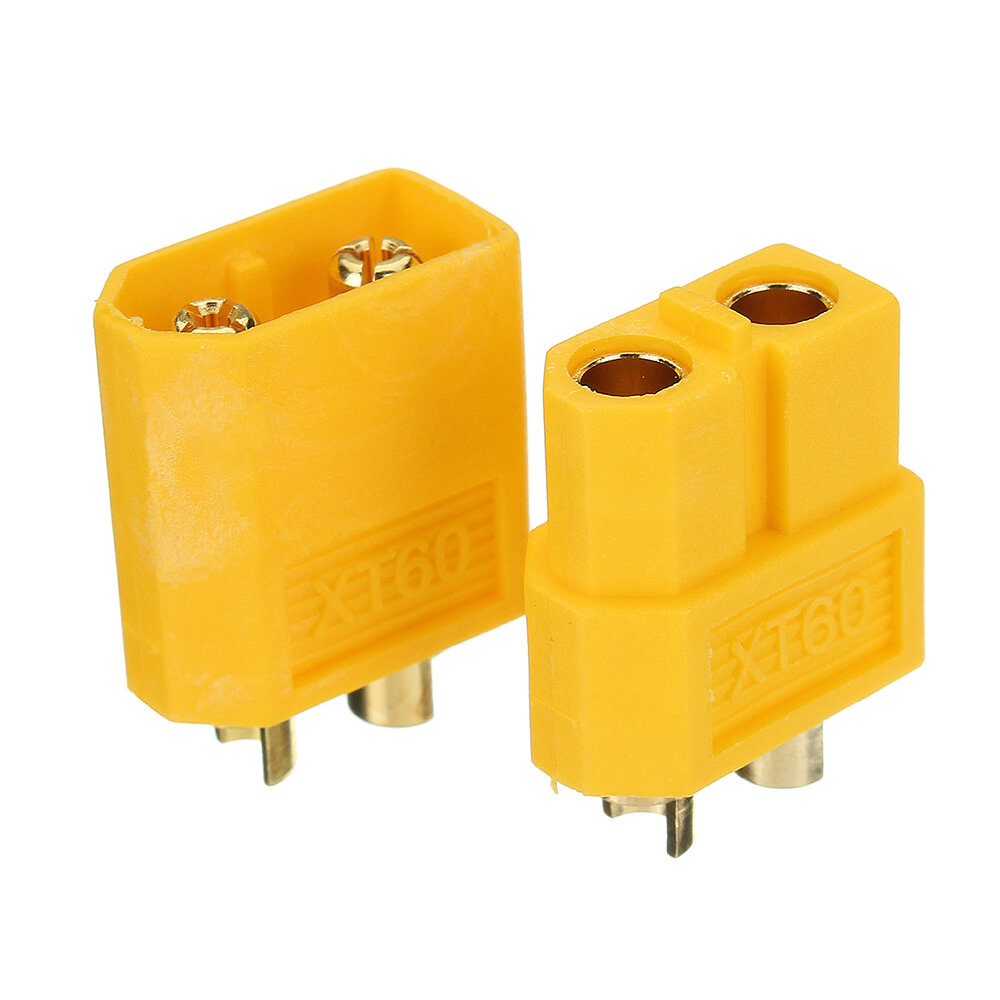 10 paires de contrôle radio XT60 Mâle & Femelle Bullet Connectors Plugs FRC Lipo Batte thermorétractables