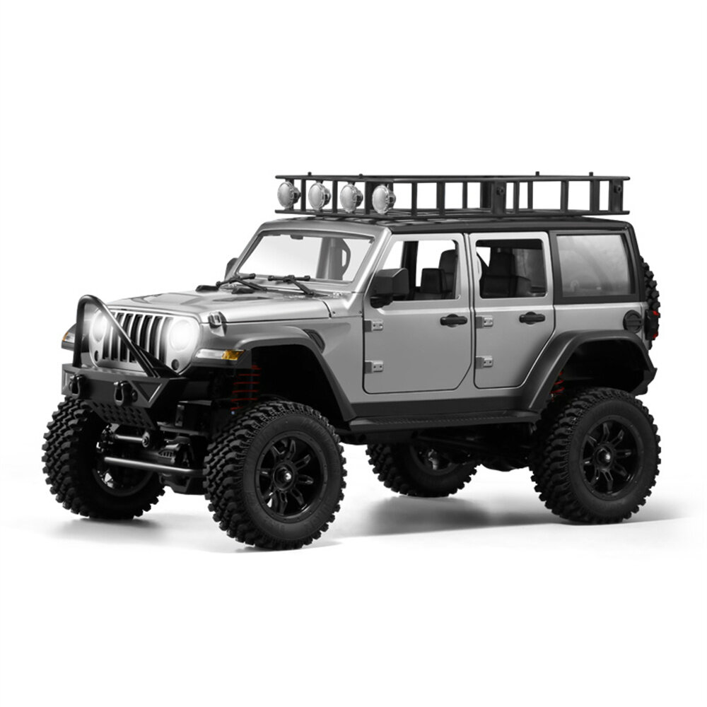 MNRC MN128 RTR 1/12 2.4G 4WD RC Car LED Light Rock Crawler Climbing Off-Road Truck Full Proportional Vehicles Models Toys