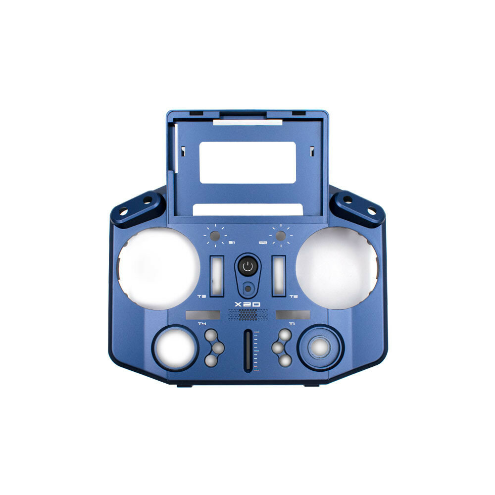 FrSky Tandem X20 Radiozender Beschermende Shell Cover Onderdelen Vervanging Zwarte en blauwe kleur