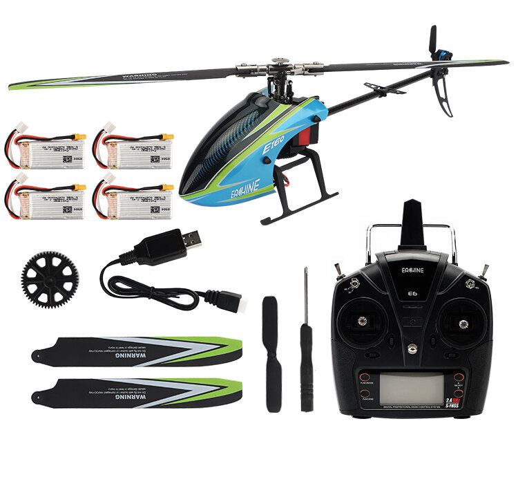 best price,eachine,e160,6ch,3d6g,rc,helicopter,rtf,with,batteries,eu,discount