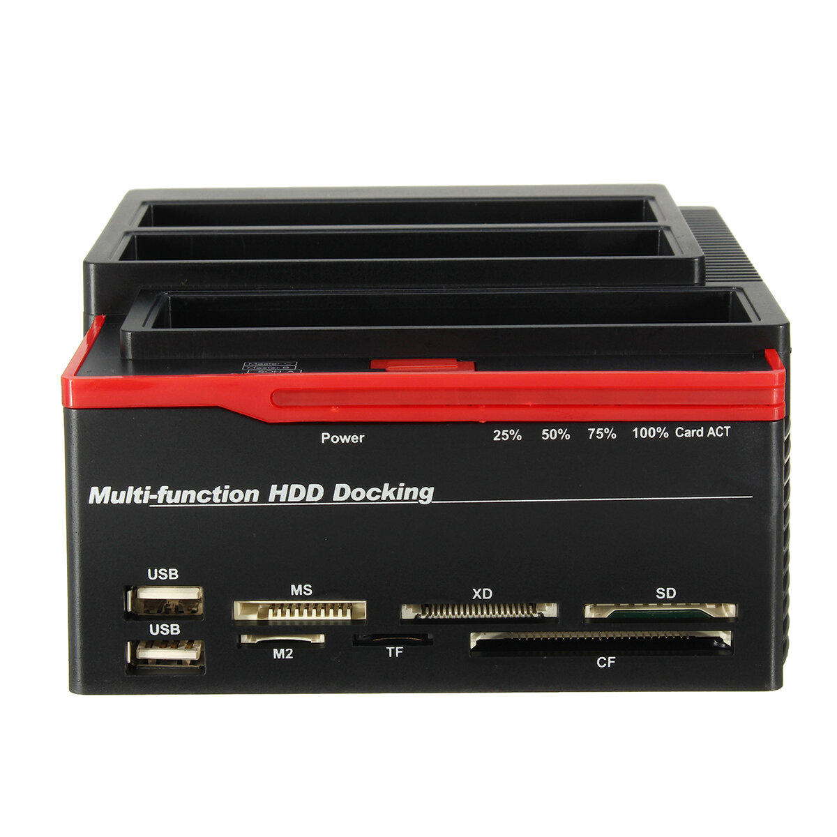 EU 2.5 “3.5” USB 3.0 To SATA IDE HDDSSDハードドライブドッキングステーションオフラインクローンカードリーダーハブ