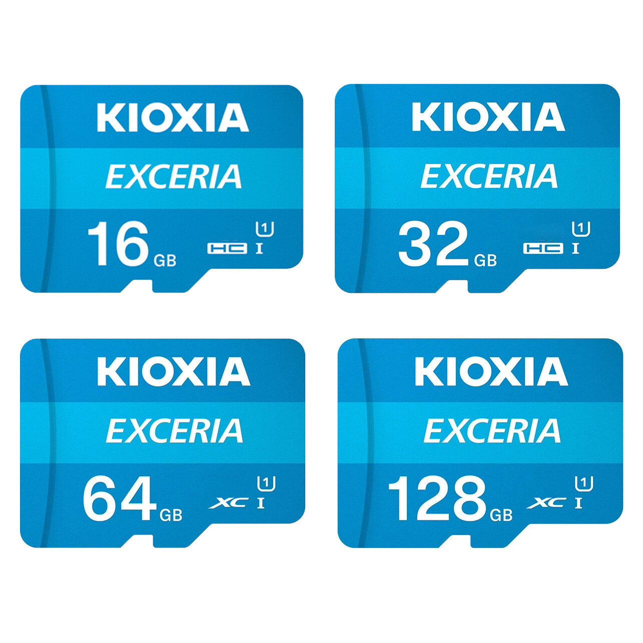 

Kioxia 16GB 32GB 64GB 128GB High Speed U1 C10 TF/SD Memory Card for Mobile Phone Tablet GPS Camera