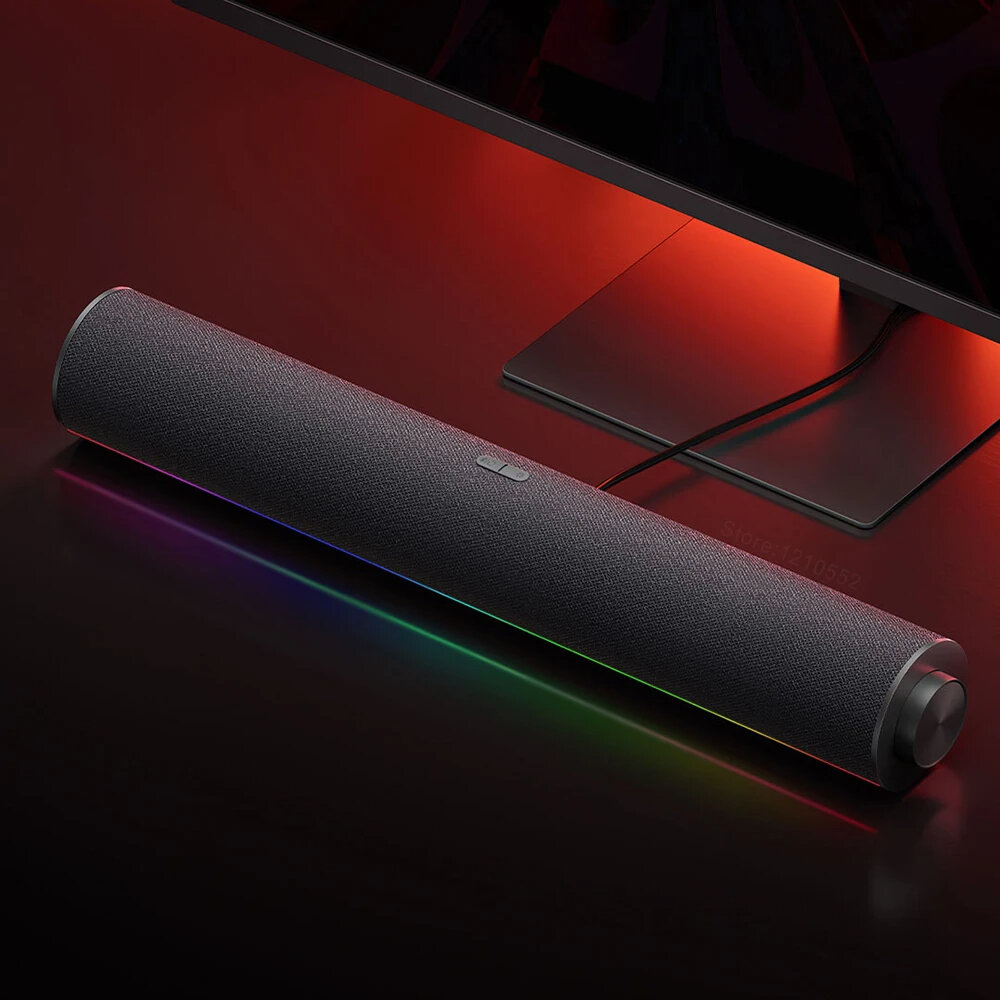 

Xiaomi Redmi Computer Speaker Wired bluetooth Soudbar 4-Unit Drivers 5 Modes Audio Two-Channel Stereo DSP Chip RGB Light