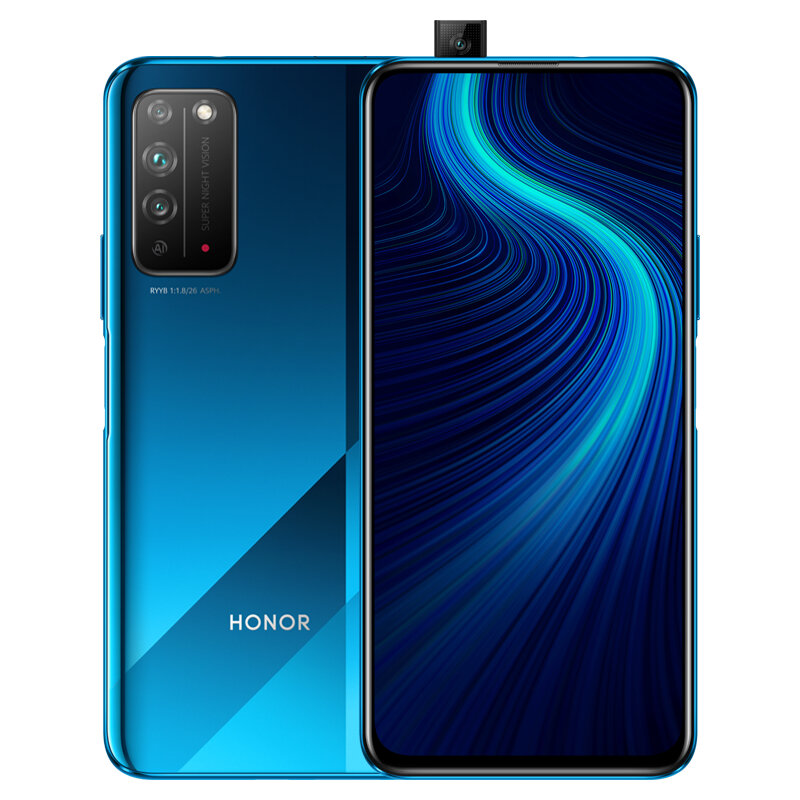 HUAWEI Honor X10 CN Version 6.63 inch 40MP RYYB Camera 22.5W Fast Charge 8GB 128GB Kirin 820 Octa Core 5G Smartphone Mobile Phones from Phones & Telecommunications on banggood.com