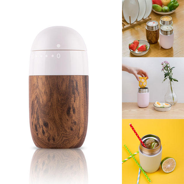 

Wenwenyu EGG 380ml Insulation Braised Beaker 6h Thermos Vacuum Cup Lunch Food Container from