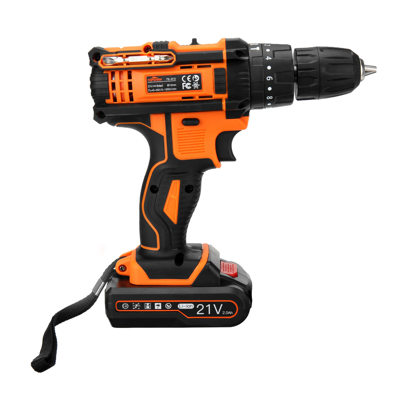 best price,topshak,ts,ed2,21v,drill,2000mah,with,battery,eu,discount