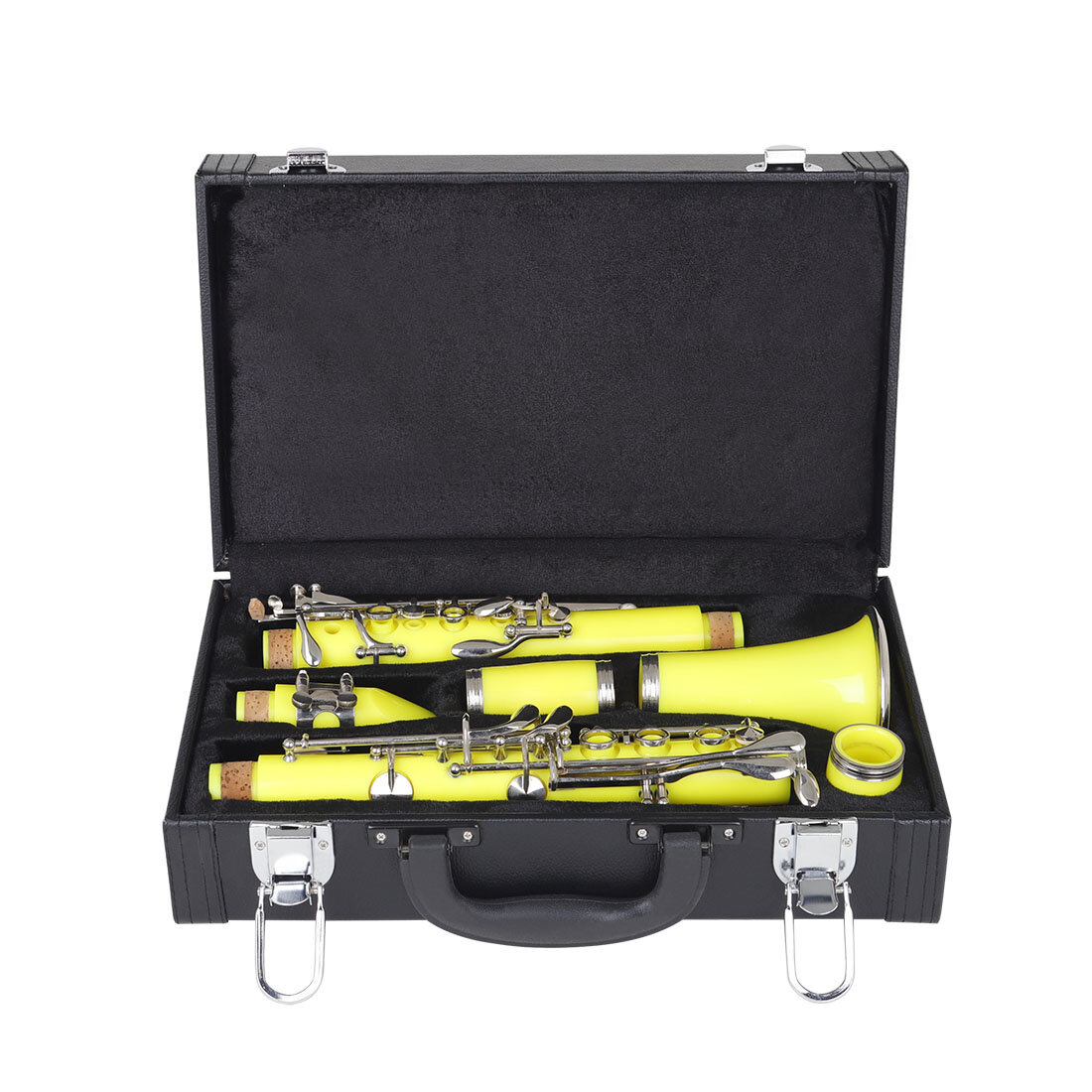 IN-125 Professionele schokbestendige opbergkoffer voor klarinetinstrumenten