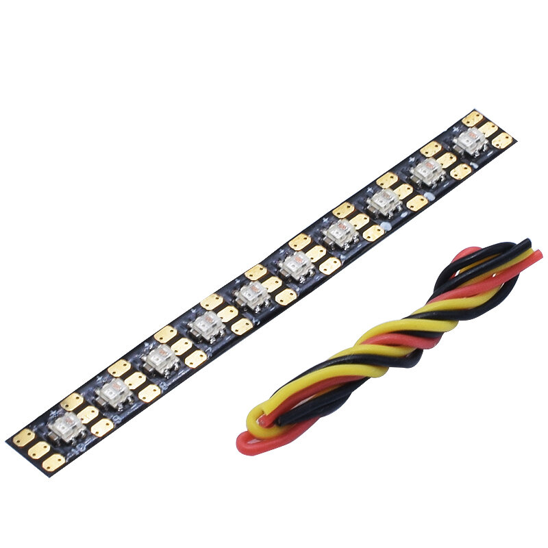1pc 53x5mm PCB LED Strip for F4/F7 Flight Controller Whoop FPV Racing RC Drone