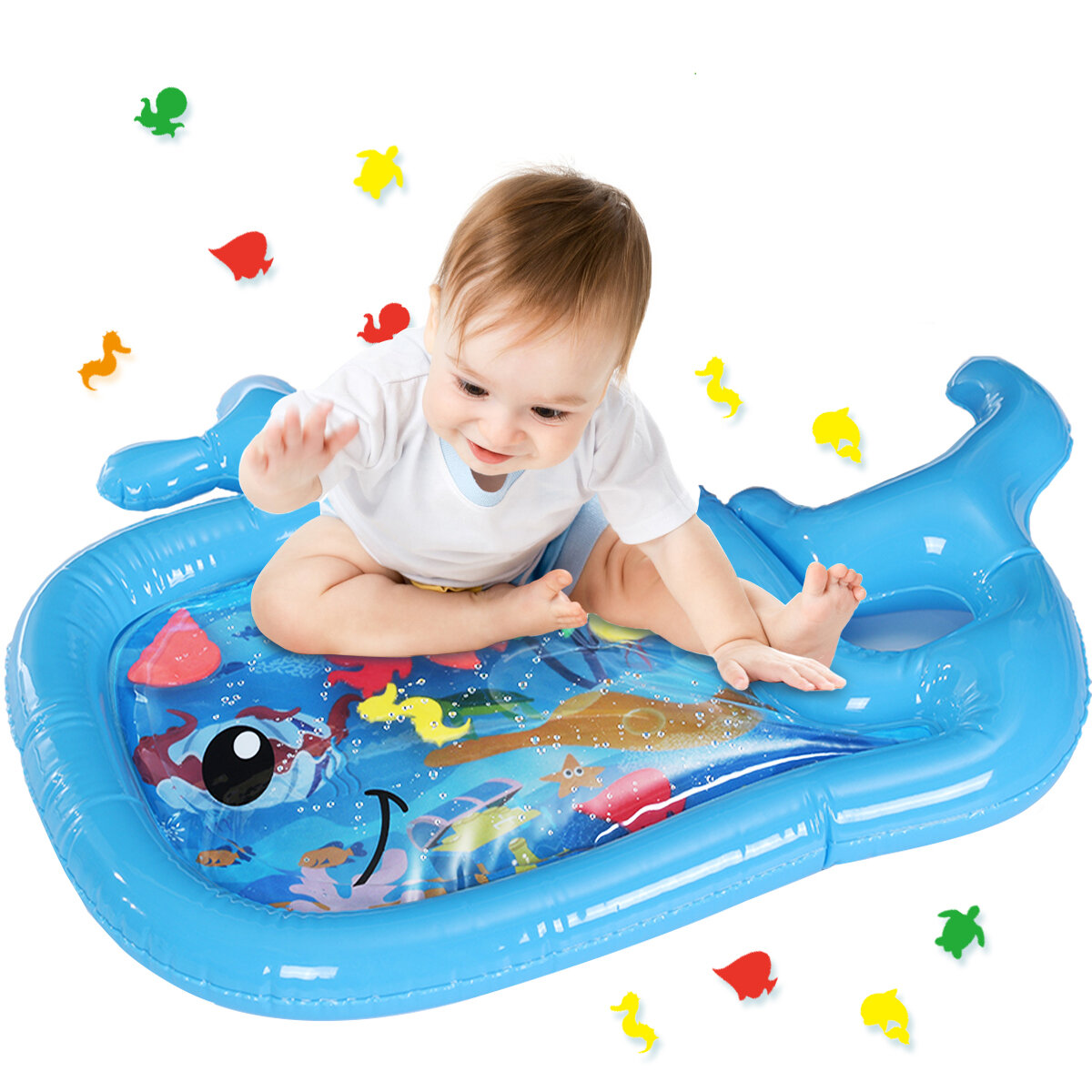Baby Kids Water Speelkleed Baby Buik Tijd Leuke Activiteit Speelcentrum Activiteit Spel Cadeau voor 3-9 maanden Baby