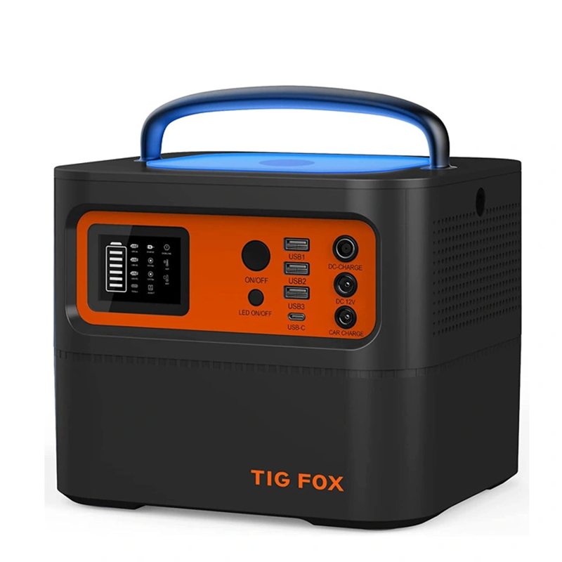 

[EU Direct] TIG FOX T500 540Wh 500W with AC Outlet/DC/3 USB/65W Type-C Quick Charge Ports Supply PD Solar Generators Bat
