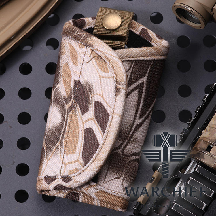 Nylon Python Camouflage Key Case Waist Key Bag For Men