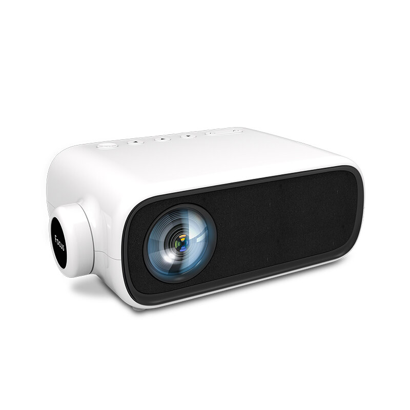 YG280 Mini LED Projector 1080P Supported 16:9 Phone Same Screen Mirroring Portable Projector for Out