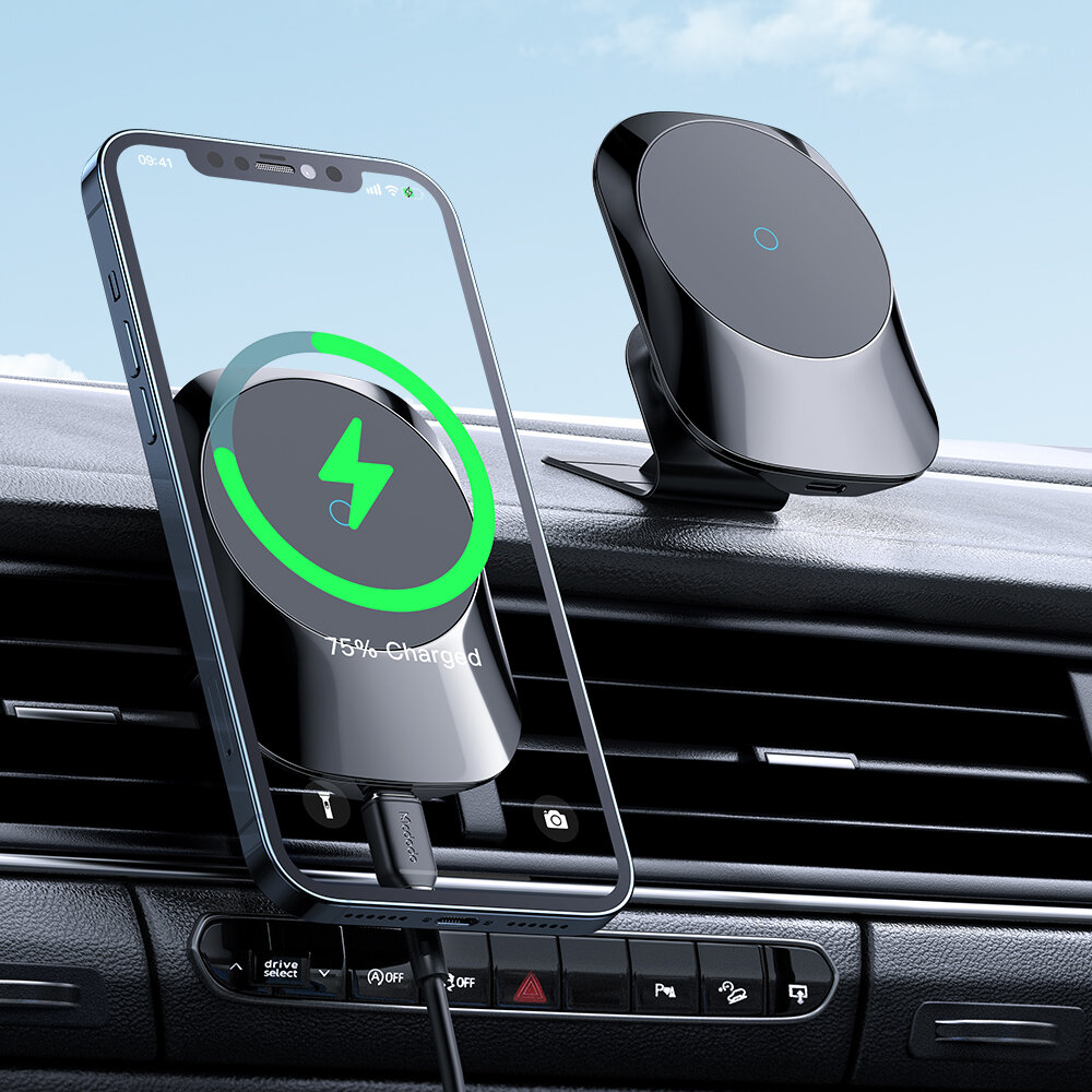 

MCDODO CH-707 15W Magnetic Car Wireless Charger Fast Wireless Charging Holder Air Vent Mount Stand For Qi-enabled Smart