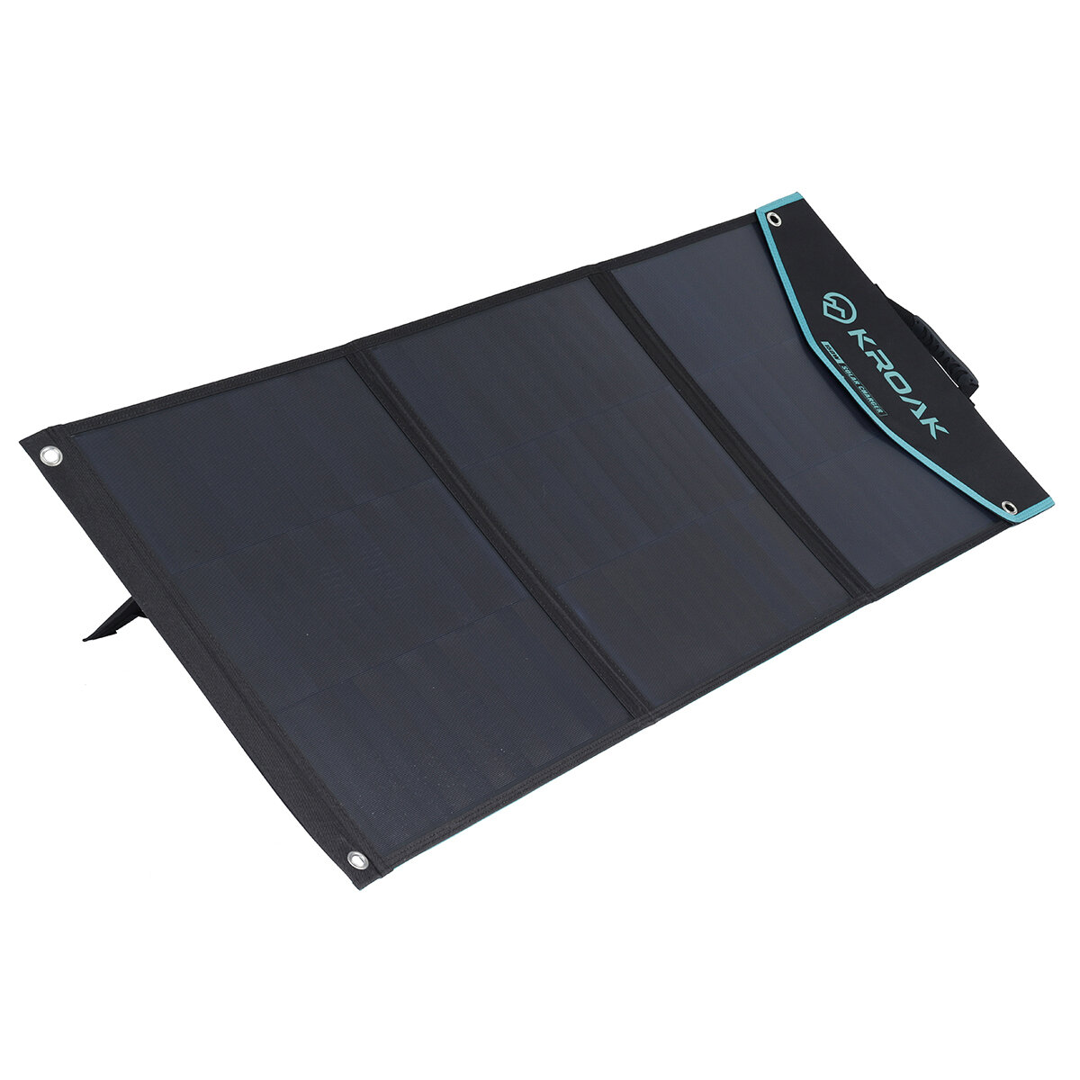 Kroak k-sp05 150w 19.8v foldable shingled solar panel outdoor waterproof portable superior monocrystalline solar power cell battery charger for car camping phone