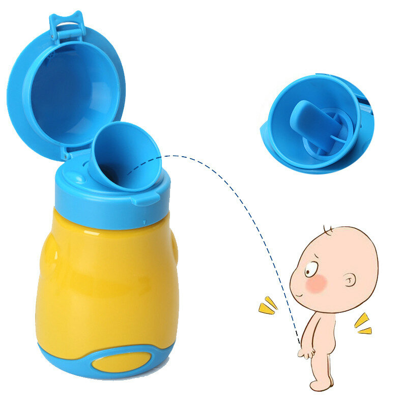 IPRee® 600ML мальчик младенец мочевой горшок Портативный детский туалетный бутылка мочи Утечка-доказательство Открытый кемпинг путешествия Чрезвычайные ситуации