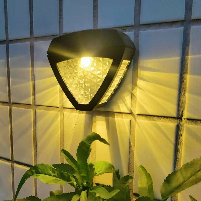 

LED Solar Garden Lighting Wall Lamp Waterproof Outdoor Suitable For Wall Landscape Lawn Decoration Street Lamp