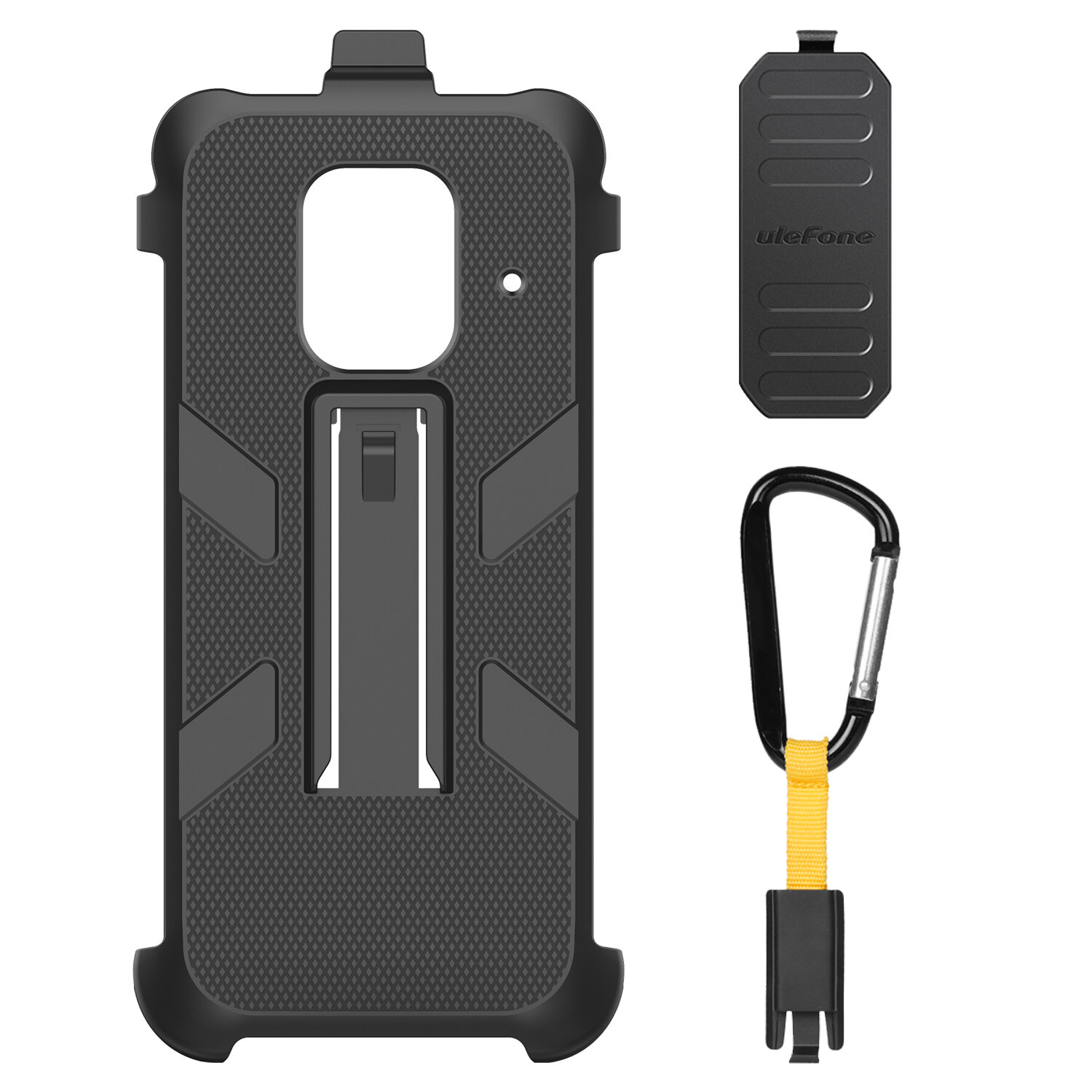 Ulefone for Ulefone Armor 14 Case Multifunctional Armor Shockproof Anti-Slip with Anti-Lost Hook PC Protective Case Back