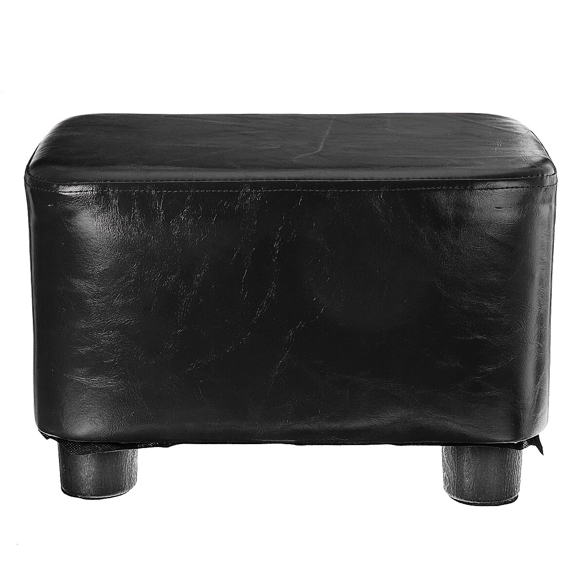 PU Soft Foot Stool Change Shoes Bench Small Ottoman Footrest Footstool Rectangular Seat Stool Home Supplies