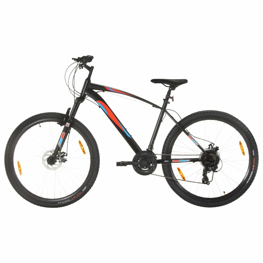 [EU Direct] Mountainbike 21 Speed 29 inch Wiel 48 cm Frame Zwart